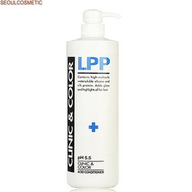 [코스모코스 COS] 클리닉 앤 칼라 LPP 산성 컨디셔너 린스 펌린스 염색린스 클렌징 비듬두피 크리닉 미용실린스 미[이마트몰] [트리트먼트헤어린스1500ml]