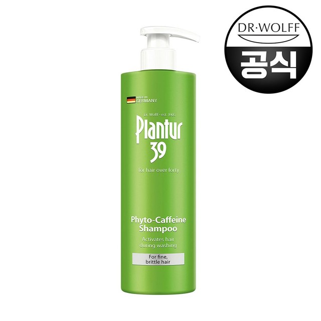 알페신 파이토 카페인 샴푸 (가는모발용) 500ml 대용량