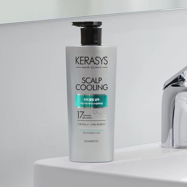 [보리보리] 애경 애경 케라시스 두피클리닉 쿨 샴푸 600ml 2개
