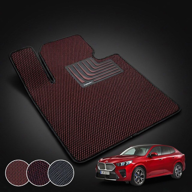 카마루 BMW iX2시리즈 전용 매쉬 코일매트 1+2열 자동차카매트