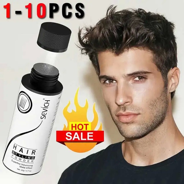 [해외] 1-10pcs 헤어 푹신한 스타일링 파우더 헤어 볼륨 증가 Mattifying 파우더 오일 흡수 드라이 샴푸 헤어 파우더 남성 여성용