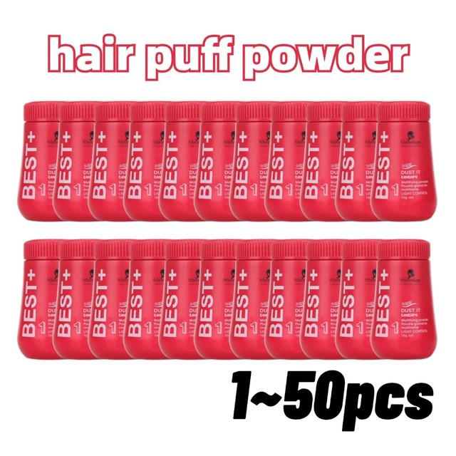 [해외] 1 ~ 50pcs 헤어 스타일링 파우더 푹신한 헤어 파우더 오일 흡수 푹신한 핑크 앞머리 오일 프리 스프레이 헤어 유물 스프레이 남성 여성을위한