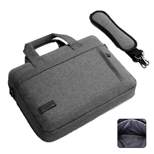 비즈니스 노트북 가방 케이스 어깨 토트 백 노트북 가방 서류 가방 13 15 17 인치 Macbook Air Pro HP Huawei Asus Dell