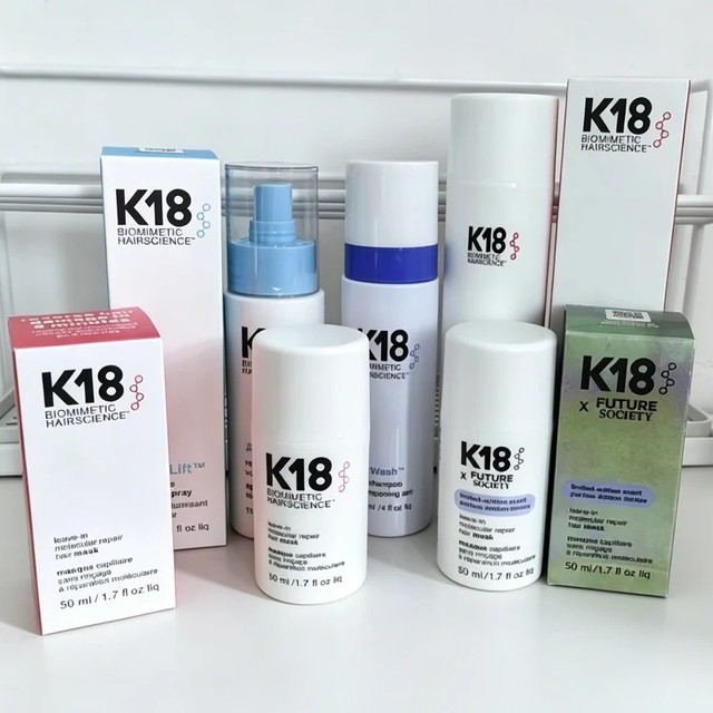[해외] 새로운 50ml 150ml K18 리브인 분자 복구 헤어 마스크 딥 컨디셔닝 케라틴 트리트먼트 모발을 부드럽고 매끄럽고 건강하게 가꾸어주는 헤어 케어