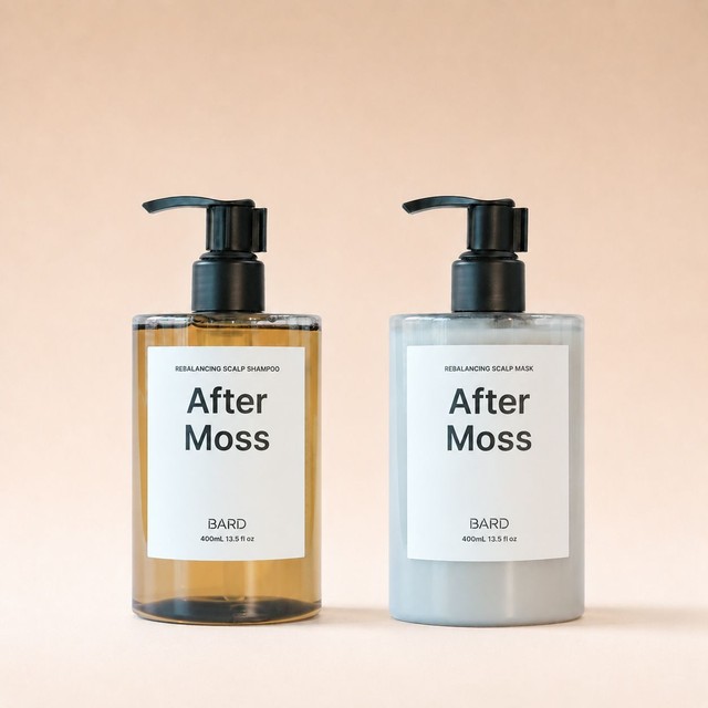 바드 애프터모스 두피 모발 케어세트 새벽이끼향 샴푸+트리트먼트 400mL x2