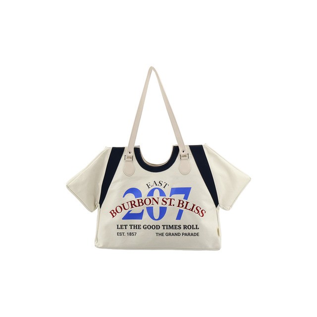키코지 주말 207 Top Shape Tote Bag 에코 캔버스백 에코백
