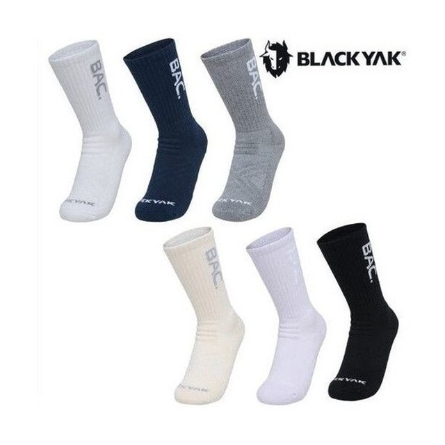 블랙야크 BLACKYAK 남여공용 기능성 트레킹 등산양말 알파인크루삭스B 2BYSCXU908 BYNW