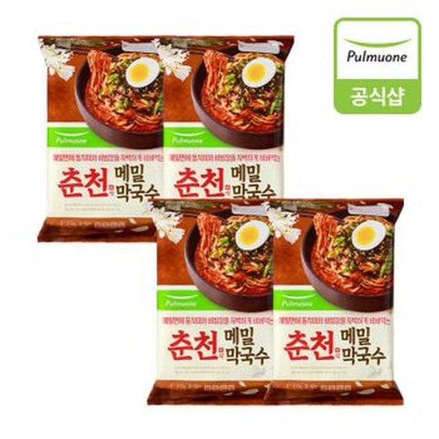 풀무원 춘천막국수 2인분(513g) x 4개[36189905][이마트몰] [32854]