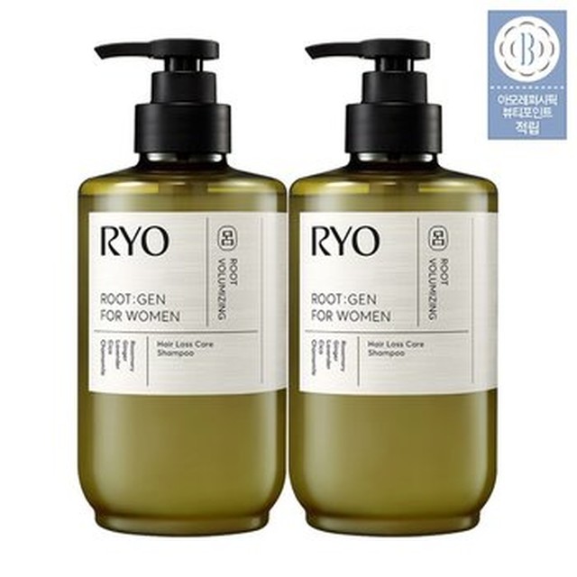 [아모레퍼시픽] 루트젠 여성 탈모케어 샴푸 515ml 2입[이마트몰]