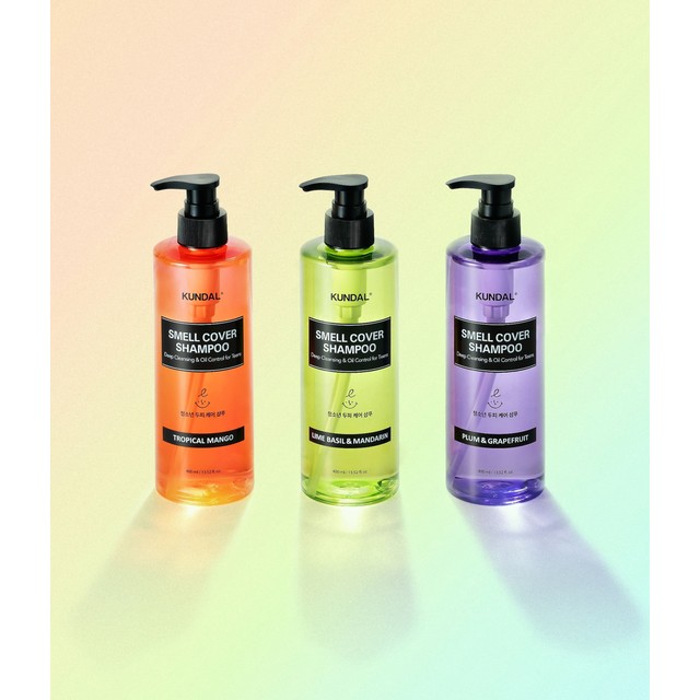 쿤달 올데이 스멜커버 청소년샴푸 400ml 1+1