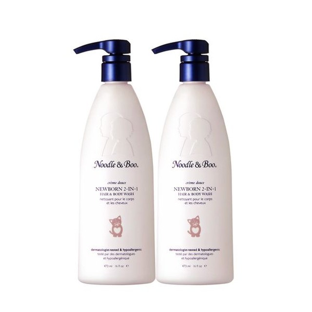 [보리보리] 누들앤부 1+1 아기 바디워시 올인원 뉴본 2in1 473ml 대용량 키즈 유아 바스앤샴푸 티어프리