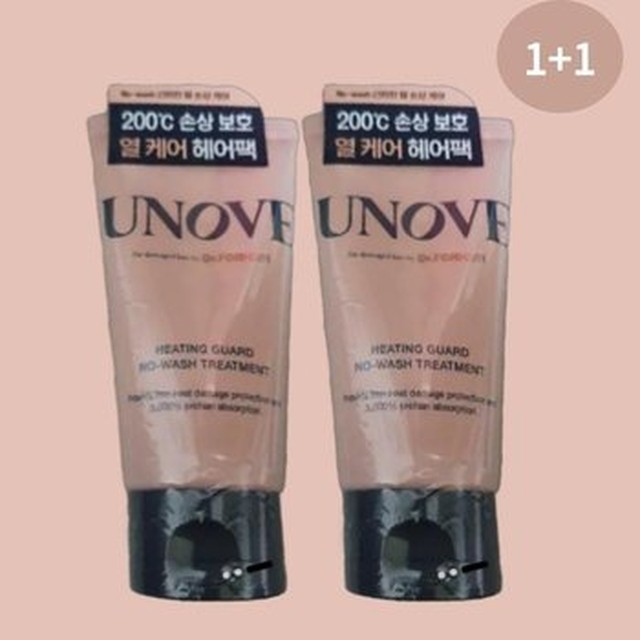[기타] 어노브 히팅 가드 노워시 트리트먼트 147ml+147ml 극손상모 헤어팩[이마트몰]