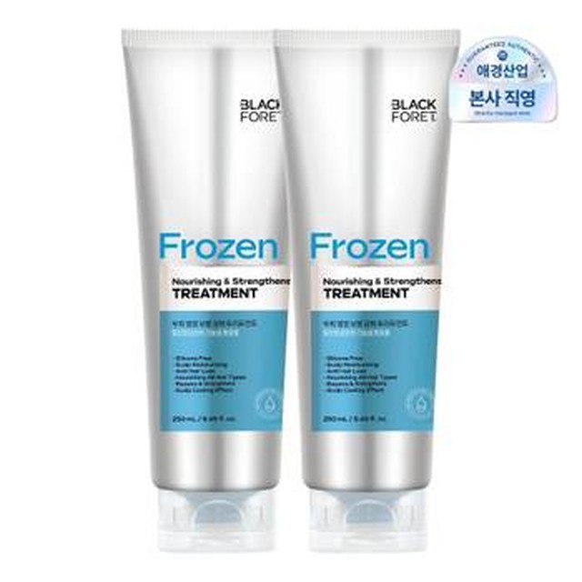 [블랙포레] 블랙포레 두피 영양 모발 강화 트리트먼트 250ml 2개 + 250ml 샴푸 [이마트몰]