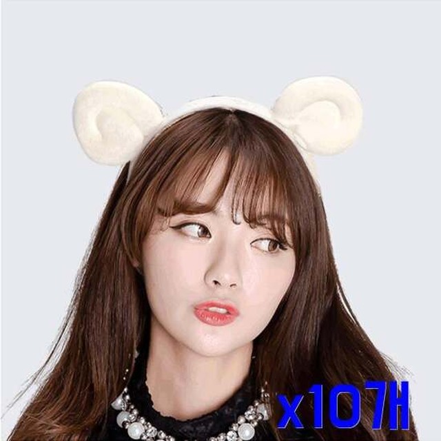 TBZ 파티장식용품 양 일반 헤어머리띠 x10개 여성헤어밴드
