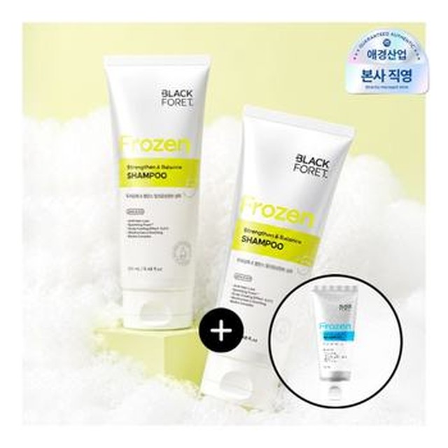 [블랙포레] 블랙포레 두피강화 밸런스 탈모완화 샴푸 250ml 2개 + 60ML 샴푸 증정[이마트몰]