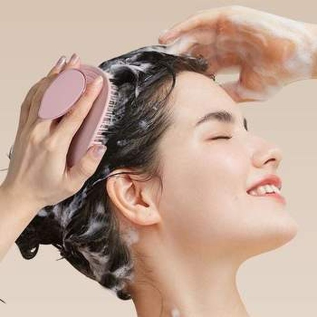 [제이큐] 지성 두피 클렌징 실리콘 샴푸 브러쉬 두피마사지 빗 메이크업도구[이마트몰]