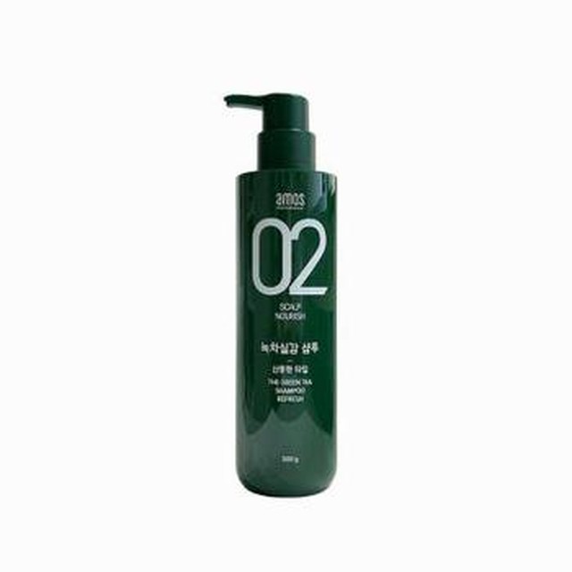 [셀러허브] 아모스 녹차실감 샴푸 산뜻한타입 500g 지성 (프레시) x3SET (AD) (S33560668)[이마트몰] [33560668]