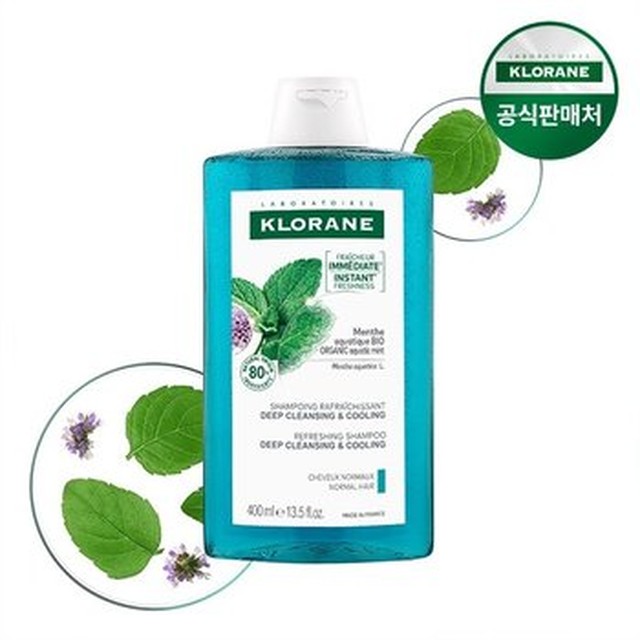 [클로란] 클로란 아쿠아민트 딥클렌징 쿨링 샴푸 400ml[이마트몰]