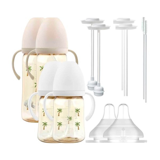 하이비 PPSU 에잇벤트 3초 자기주도 빨대젖병 170ml 270ml 풀세트 트윈팩