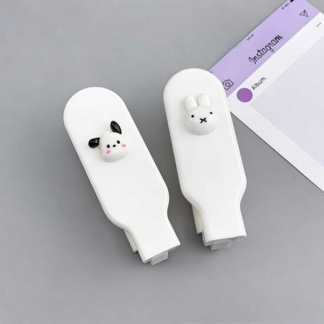 [하프클럽/알티피아]토끼 강아지 휴대용 헤어브러쉬 여행용 접이식 귀여운 미니빗 머리빗 긴머