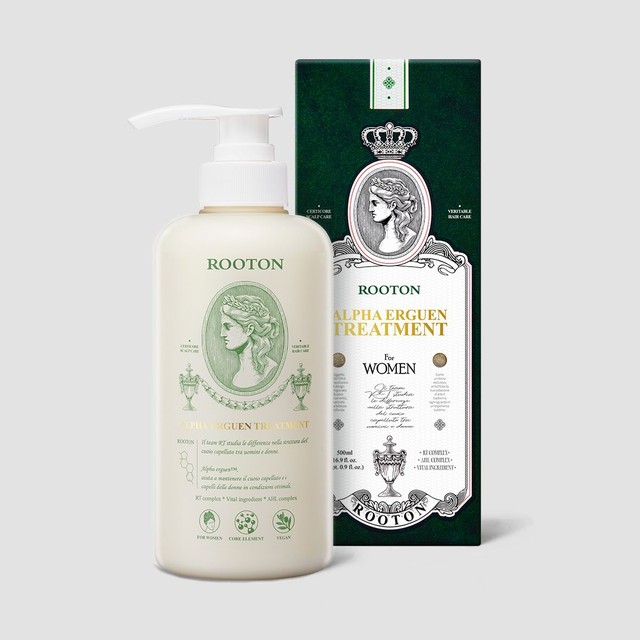 루톤 여성 맞춤 탈모케어 알파에르겐 트리트먼트 500ml (두피&모발 듀얼 탈모완화케어)