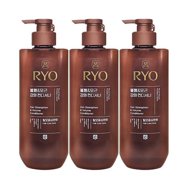 려 흑운 볼륨앤모근강화 컨디셔너 592ml 3개팩