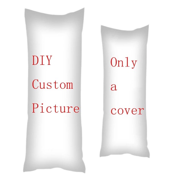도매 DIY 맞춤 인쇄 다키마쿠라 커버 바디필로우 커버 쿠션 커버 홈 침실 장식용 50x150cm (1개)