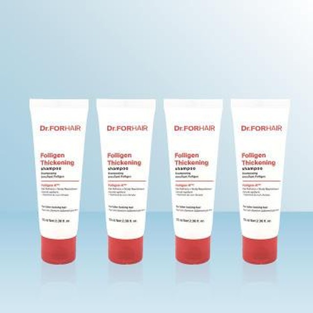 [셀러허브] 닥터포헤어 저자극 볼륨강화 탈모샴푸 폴리젠 씨크닝 샴푸 70ml x 4개 iuy (S46760440)[이마트몰] [46760440]