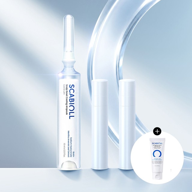 스카비올 두피 리셋 쿨링 앰플 10ml+리필 20ml