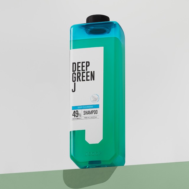 제이숲 딥그린제이 티트리 릴렉싱 프레시 친환경 샴푸 쿨링 비듬샴푸 1000ml