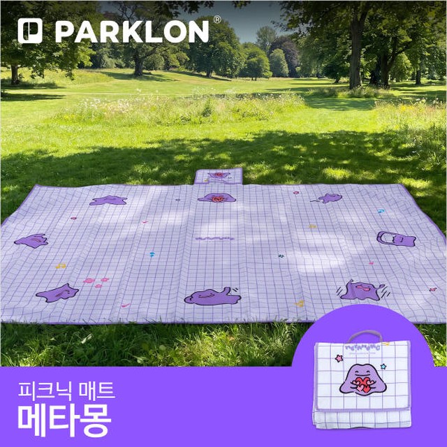 파크론 포켓몬스터 메타몽 돗자리 피크닉매트