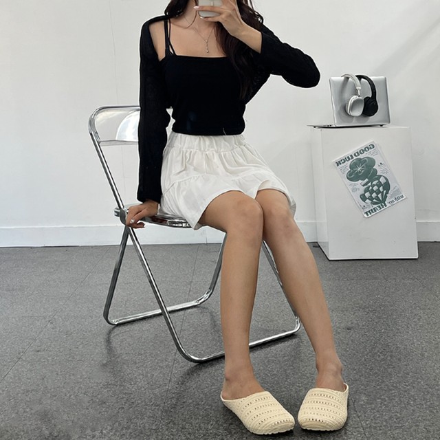 불량소녀 워터 라탄 젤 통굽 아쿠아 슈즈 여름 신발 샌들 블러퍼 시원한 비치룩 꾸안꾸