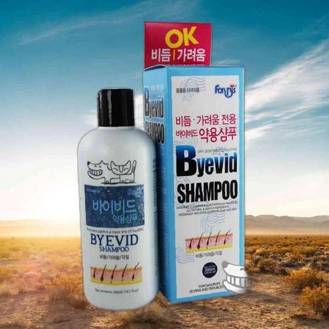 포비스 바이비드 약용샴푸 300ml 비듬가려움피부트러