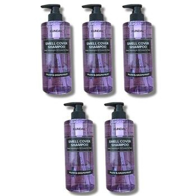 [셀러허브] [영양친구] 쿤달 올데이 스멜커버 청소년샴푸 플럼앤그레이프프룻 400ml 5개 (S51627503)[이마트몰] [51627503]