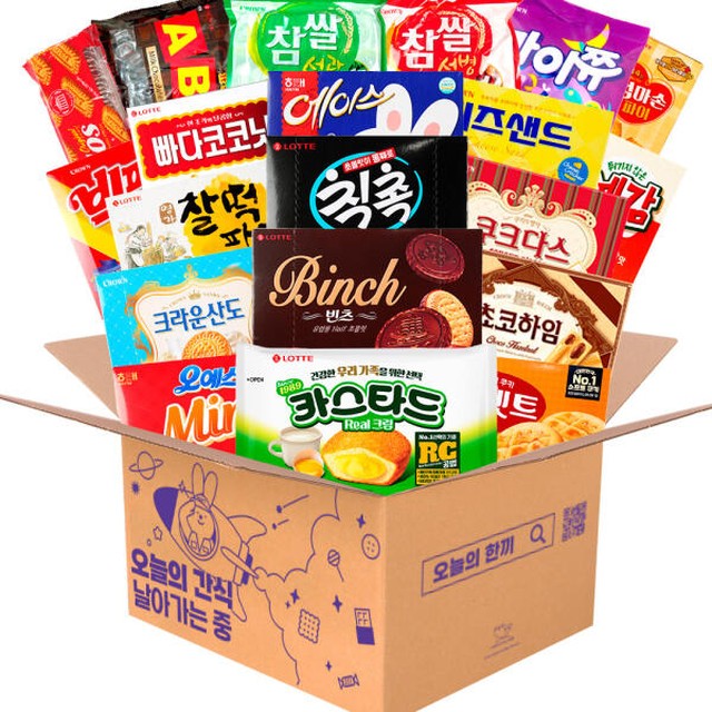 단짠랜드 실속_곽+봉 9-1 과자 간식 세트 사무실 탕비실