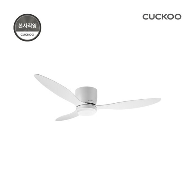 본사직영)쿠쿠 인스퓨어 실링팬 초슬림 107cm 42인치 CCF- ,거실 안방 천정 (화이트)