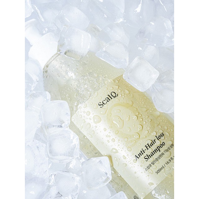 스칼큐/비듬 가려움 완화 탈모 기능성 샴푸 500ml/헤어케어 샴푸/린스