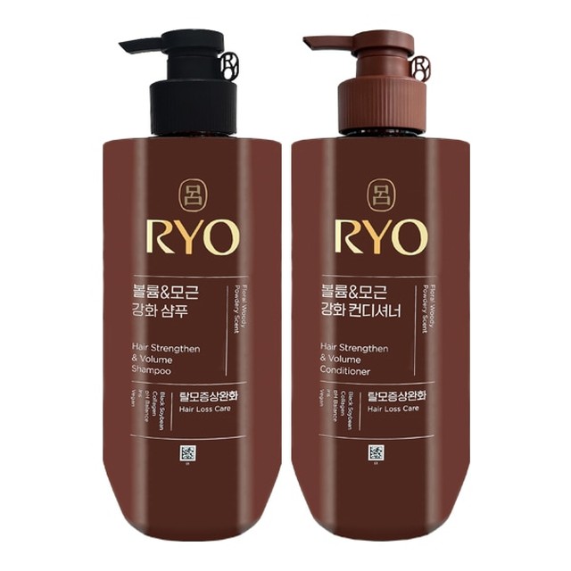 려 흑운 볼륨 앤 모근강화 샴푸 592ml + 컨디셔너 592ml