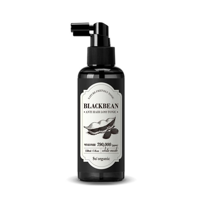 수오가닉 수오가닉 블랙빈 맥주효모 탈모완화 카페인 헤어토닉 150ml