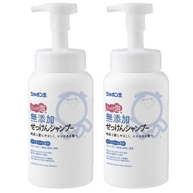 [기타] 2개 세트 비누 거품 무첨가 샴푸 타입 본체 520mL ×2세트 저자극 민감한