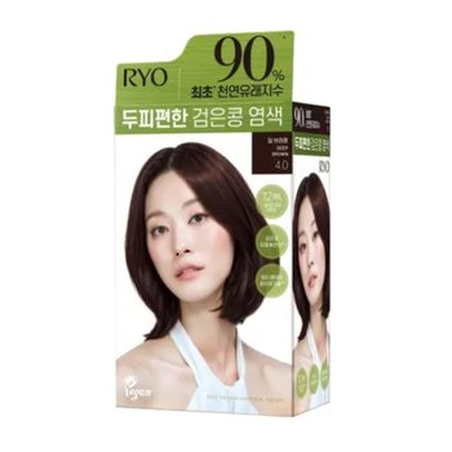 [신세계 규격] 아모레 려 비건 두피편한 검은콩 염색 4.0 딥 브라운 [8809925157279]