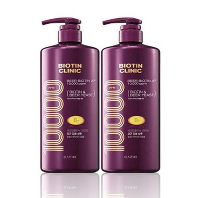 [기타] 엘라스틴 비오틴클리닉 맥주효모 볼륨케어 샴푸 1000ml 2EA (49660314)[이마트몰]
