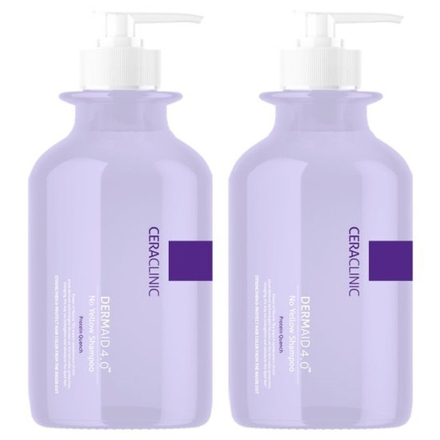 [세라클리닉] I+I 탈색모 염색모 노옐로우 단백질 보색샴푸 500ml