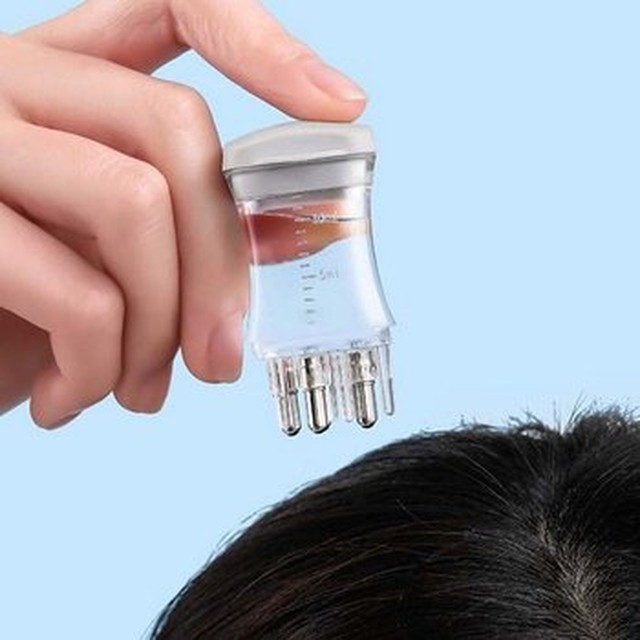 [기타] 두피마사지기 본상품 두피롤러 오일공병 니들볼 셀프 오일롤러 휴대용 관리 두피롤러[이마트몰]