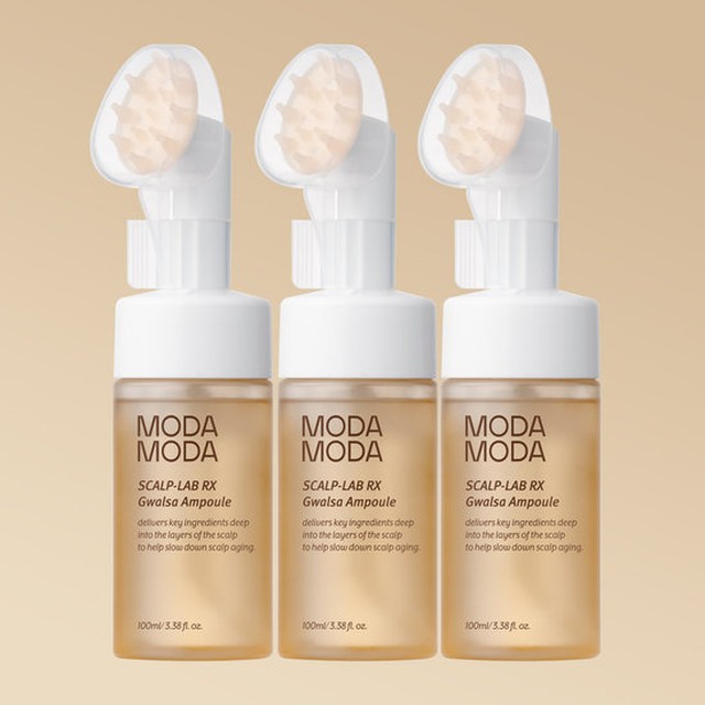 모다모다 스칼프랩 알엑스 RX 괄사 앰플 100ml x 3개 탈모증산완화도움 두피안티에이징