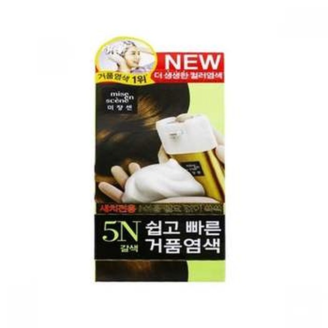 [제이큐] 거품염색약 새치염색약 밝은갈색 집에서 간편 순한새치 세럼 퍼팩[이마트몰]