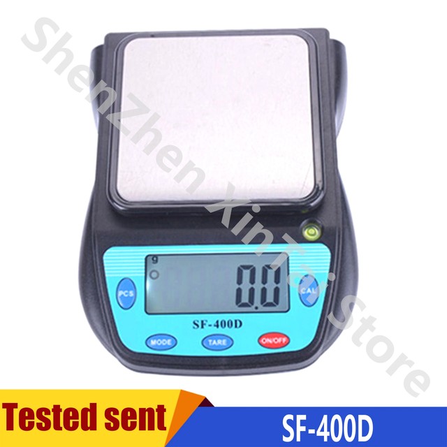 SF-400D 정밀 디지털 체중계 전자 포켓, 휴대용 다이아몬드 쥬얼리 밸런스 체중계, 500g x 0.01g, 신제품