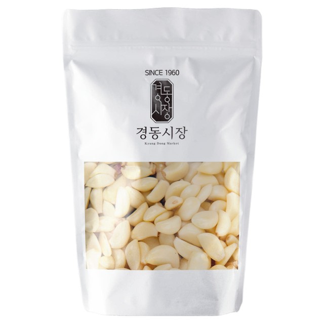 경동시장 국산 깐마늘 500g