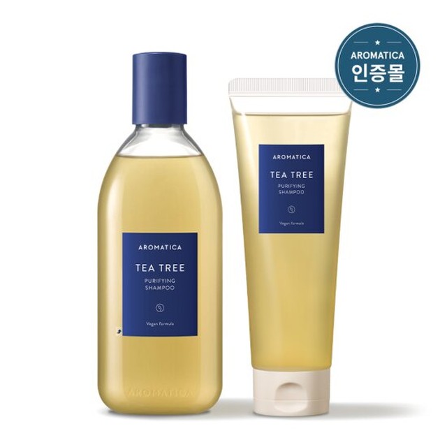 아로마티카 티트리 퓨리파잉 샴푸 400ml+180ml