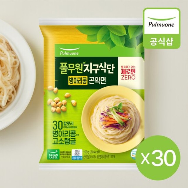 지구식단 병아리콩 곤약면 (150g)X30개